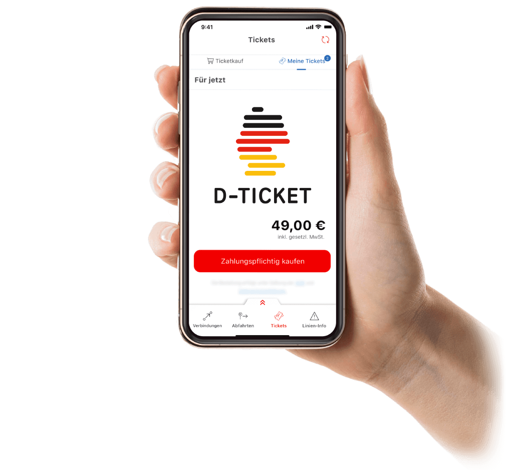 Dein Deutschlandticket Sofort nach Kauf verfügbar!